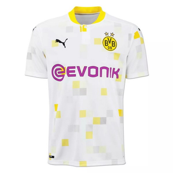 Tailandia Camiseta Borussia Dortmund Tercera Equipación 2020-2021 Blanco